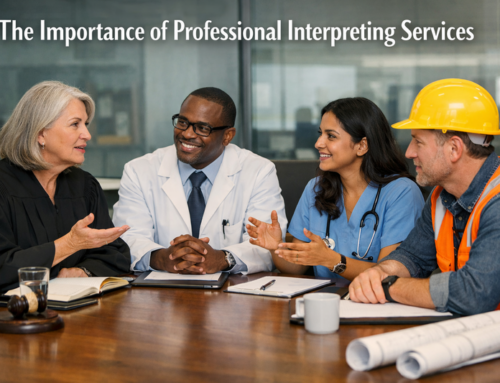 The importance of professional interpreting services