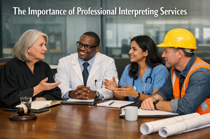 The importance of professional interpreting services